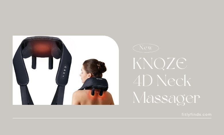 Melt Away Tension: KNQZE 4D Neck Massager Review (2024)